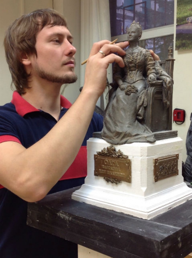 Скульптор Андрей Коробцов: памятник Королеве Ольге – моя любимая работа