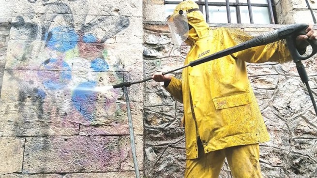 Graffiti werden bestraft