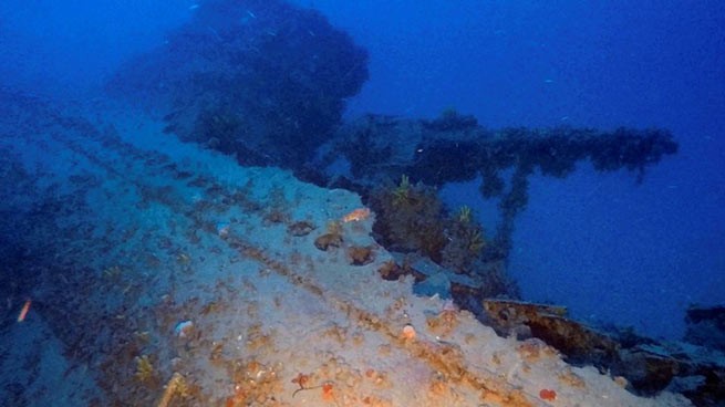 Греческие водолазы обнаружили затонувшую итальянскую подводную лодку