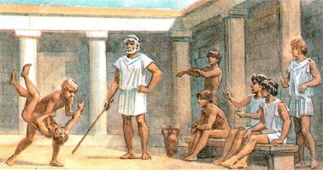 Как тренировались древние греки
