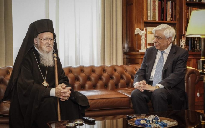 Патриарх Варфоломей обсудил с лидерами Греции вопросы церковного единства