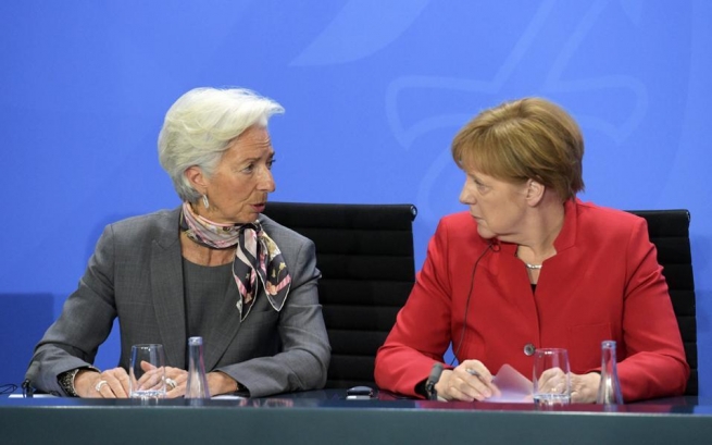 Меркель и Лагард обсуждают греческий долг в Берлине