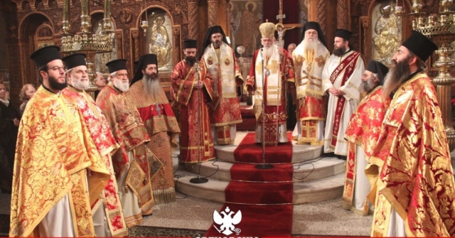 Архиепископ Афинский и всея Эллады Иероним провел благодарственный молебен по случаю начала Нового года