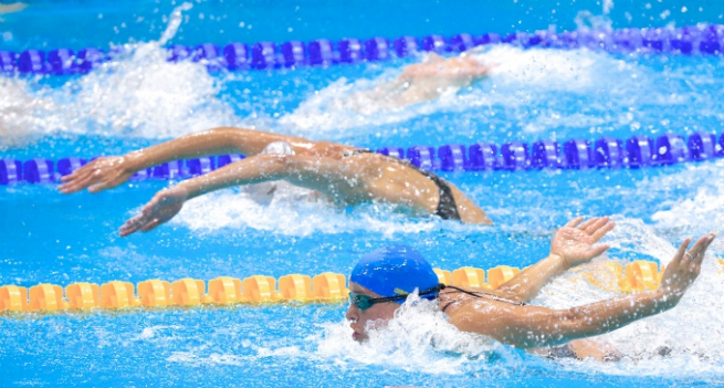 На международных соревнованиях по плаванию Multinations в Греции украинки взяли три «золота»