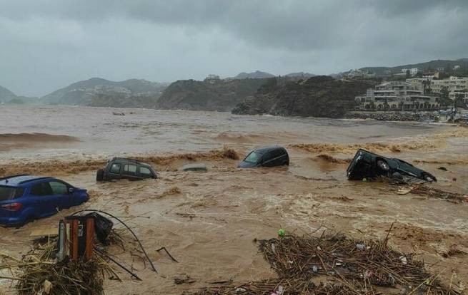 Греция на четвертом месте по катастрофическим наводнениям