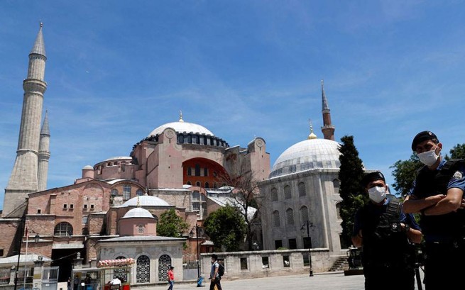 Собор Святой Софии, как лакмусовая бумажка отношений Греции и Турции
