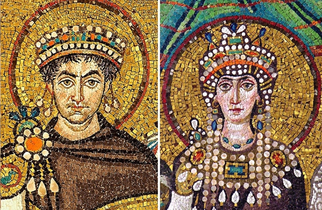 Юстиниан и Феодора: святой император и раскаявшаяся грешница