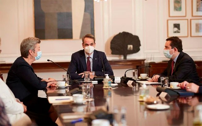 Новый иммиграционный пакт обсуждался на встрече Мицотакис-Йоханссон