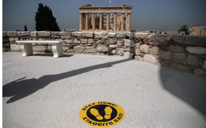 Падение посещаемости греческих музеев в этом году на 97%
