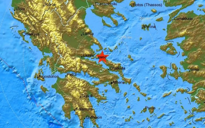 Греция: землетрясение магнитудой 4,3 балла на острове Эвия