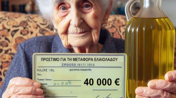 86-летняя женщина чуть не получила инфаркт из-за штрафа €40 000 за перевозку оливкового масла