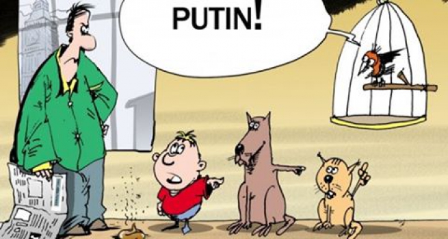 Світ здригнувся.  Від сміху: "Вкидання про Путіна"  виявився пустушкою