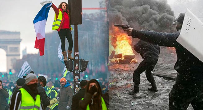 Два Майдана Париж 2018 - Киев 2014