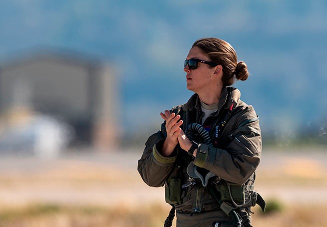 Athens Flying Week: кто является пилотом, возглавляющим американскую демонстрационную группу F-35