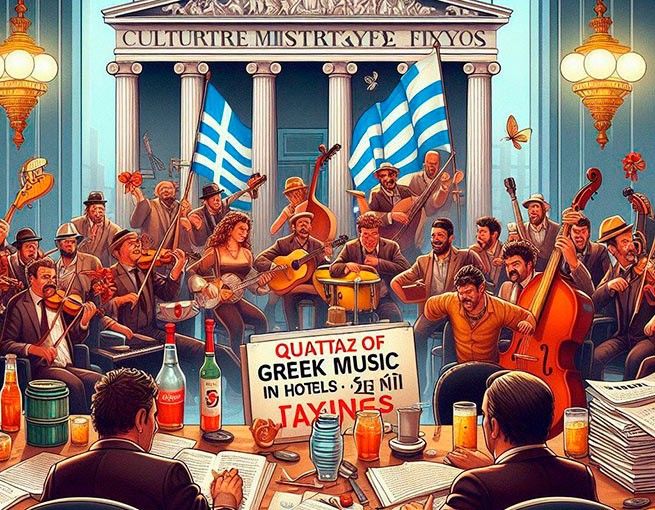 Министерство культуры: квота на греческую музыку в отелях или штрафы