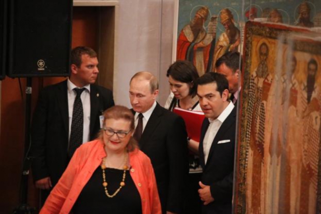 Путин: Андрей Рублев черпал вдохновение в греческом культурном наследии
