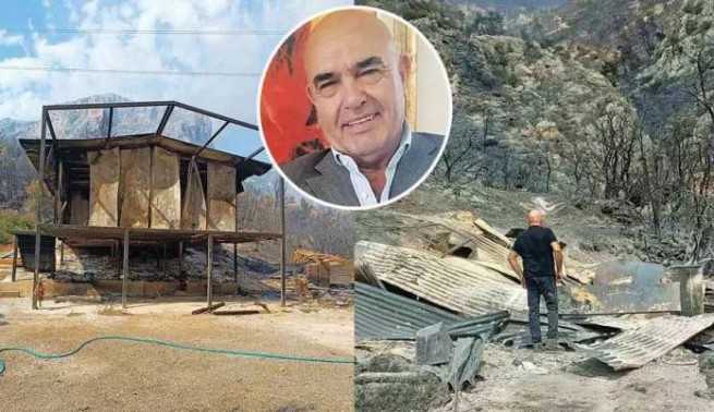 Греция: особняк «короля веселья» сгорел дотла