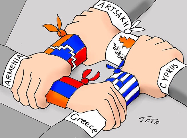 Греция пообещала Армении содействие в деэскалации конфликта в Нагорном Карабахе