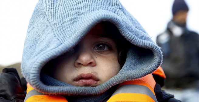 Рост числа беспризорников детей-беженцев на греческих островах