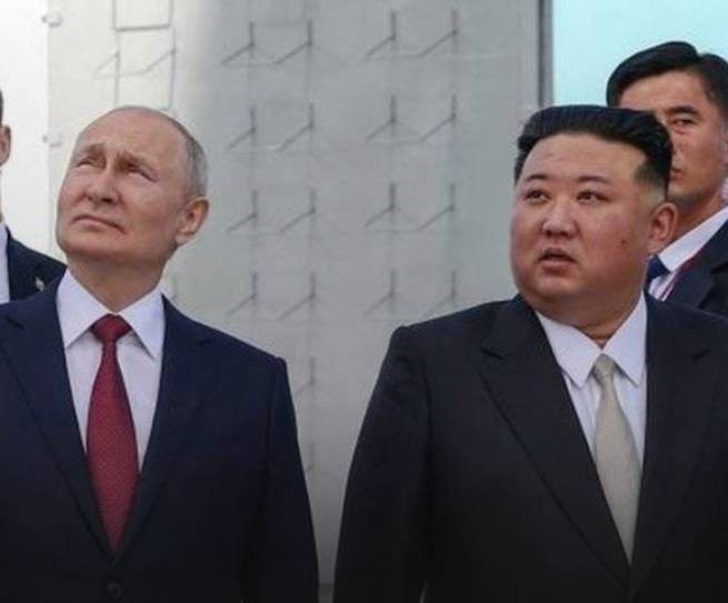 На космодроме "Восточный" состоялась встреча Путина с Ким Чен Ыном (видео)