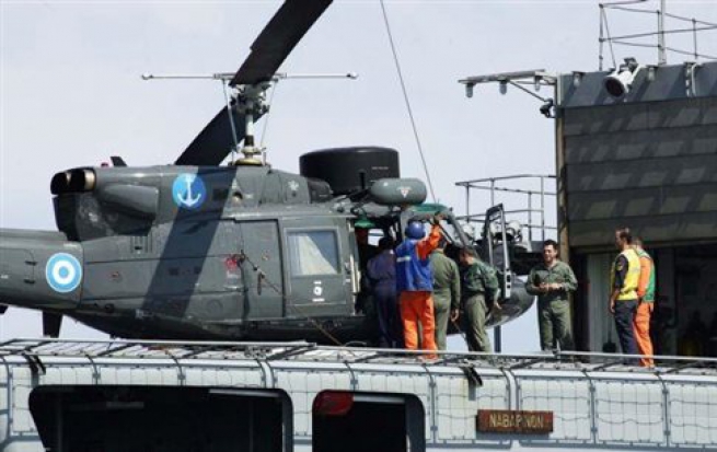 Трагедия: крушение вертолета ВМС  в Эгейском море