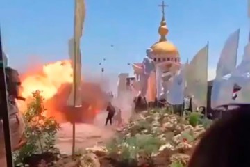 Теракт в Сирии на открытии православного храма