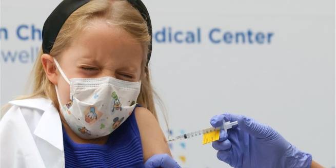 Более 20 000 назначений для вакцинации детей 5-11 лет