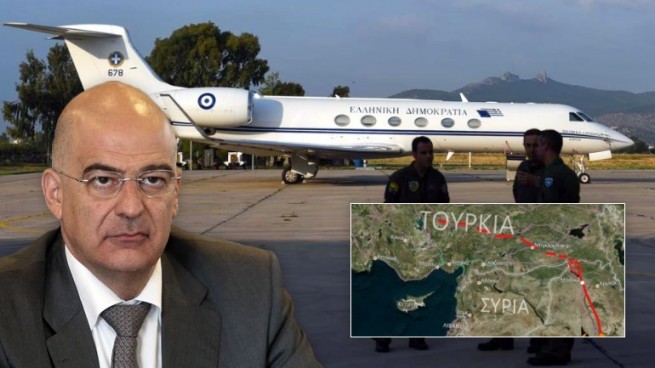 Самолету с министром иностранных дел Греции на борту не дали пролететь через Турцию