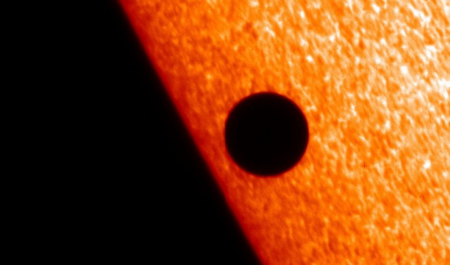 Прохождение Меркурия через Солнечный диск - редкое астрономическое явление