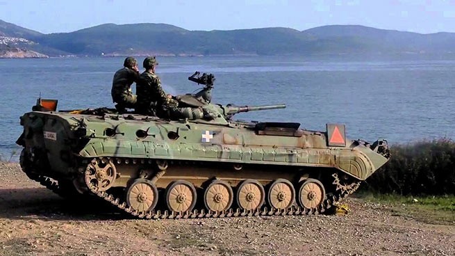 Die zweite Charge des griechischen BMP-1 ist in der Ukraine eingetroffen