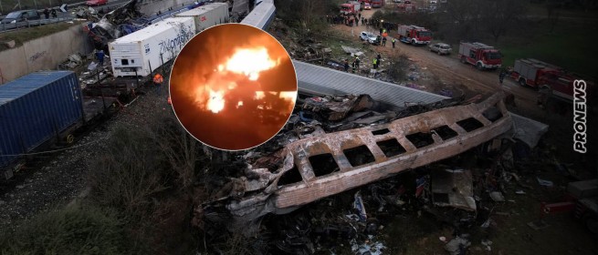 Катастрофа в Темпи: пропали 3 вагона коммерческого поезда