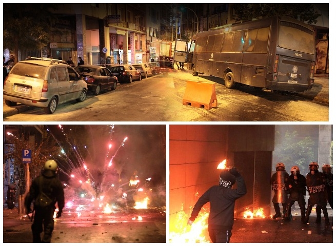 Анархисты напали на полицейский участок, в ответ полиция выйдет на митинг протеста