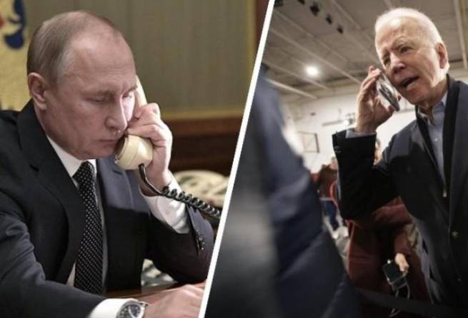 Телефонные переговоры Путина и Байдена