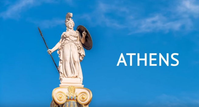Новое видео об Афинах в технологии Time Laps