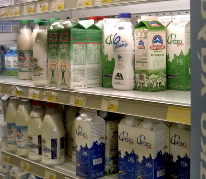 Вопрос о молоке стал в Греции предметом политического спора