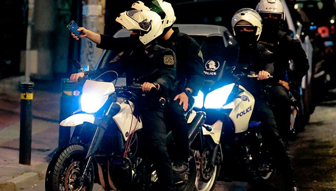 Видео: момент погони в Аспропиргосе, закончившейся смертью полицейского