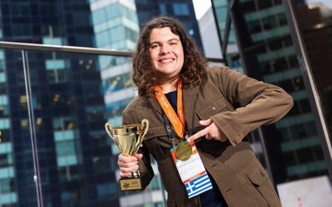 Молодой грек победил на конкурсе Microsoft