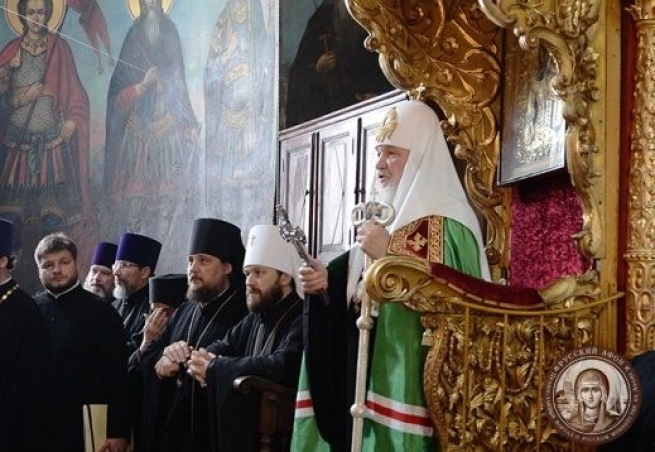 Игумен Пантелеимонова монастыря пригласил Патриарха Кирилла вновь посетить Афон