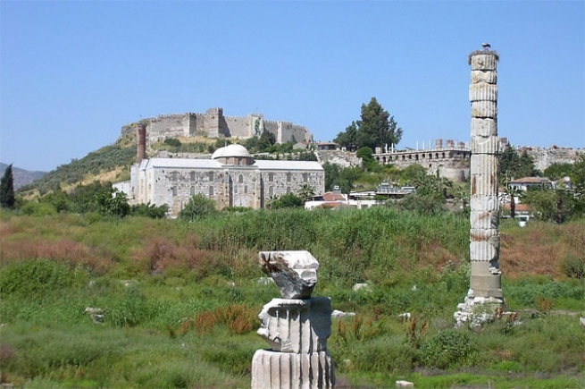 Вид на руины храма Артемиды Эфесской. Фото: wikipedia.org