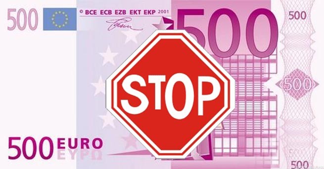 Страны Еврозоны изымают из оборота банкноты в 500 евро