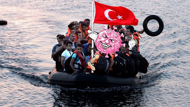 Греческая разведка: Турция отправит зараженных коронавирусом мигрантов в Грецию