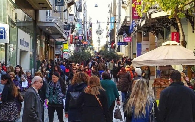 Аренда на самой дорогой торговой улице Афин поднялась на 12,8%