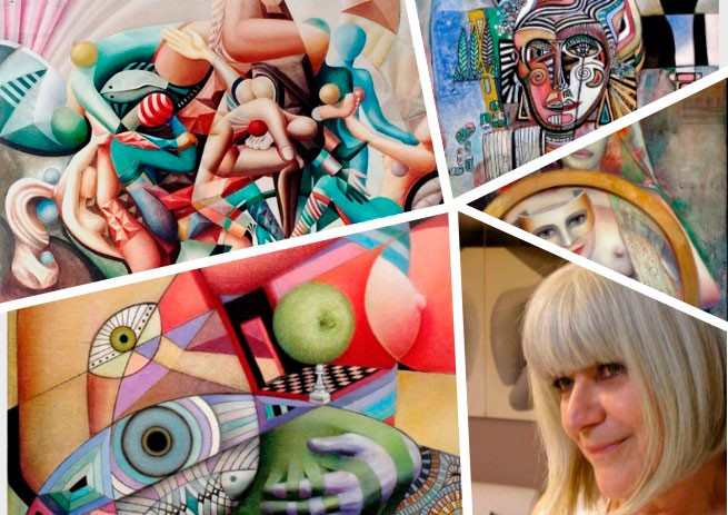 Персональная выставка греческой художницы Эвридики Марии Вентури онлайн