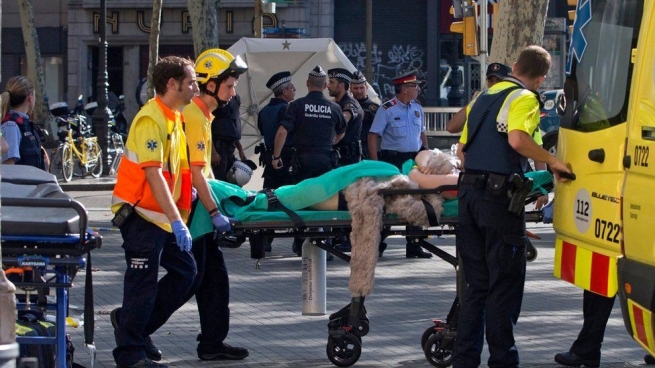 Клиническая смерть гречанки, пострадавшей от теракта в Барселоне