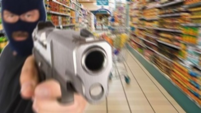 Вооруженное ограбление супермаркета