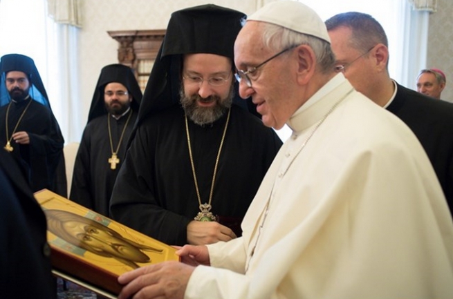 Папа Франциск заявил о «полном созвучии взглядов» с Патриархом Варфоломеем