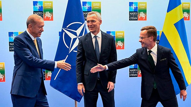 Эрдоган связал членство Швеции в НАТО со вступлением Турции в ЕС