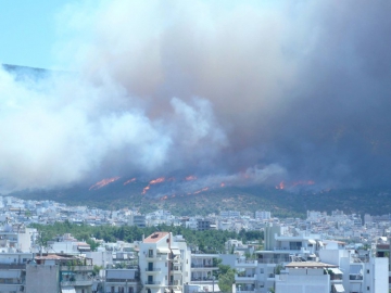 В Греции начался сезон пожаров