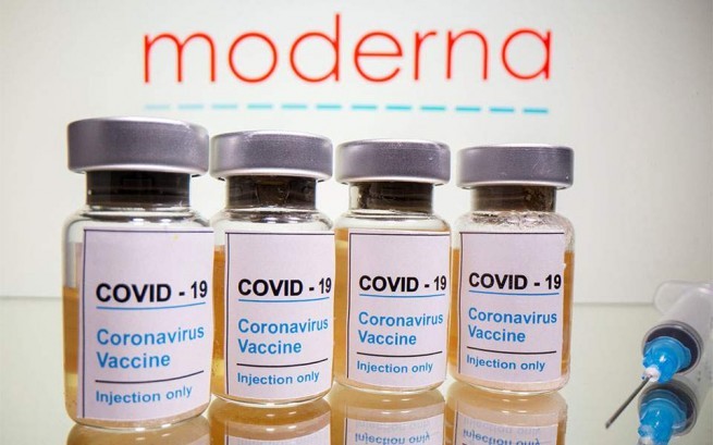 Вакцина от COVID-19 производства  Moderna Inc. прибыла в Грецию