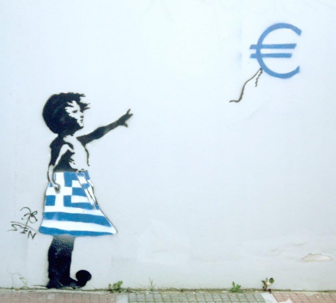 Credit Suisse: Греки из-за кризиса потеряли 587 млрд.